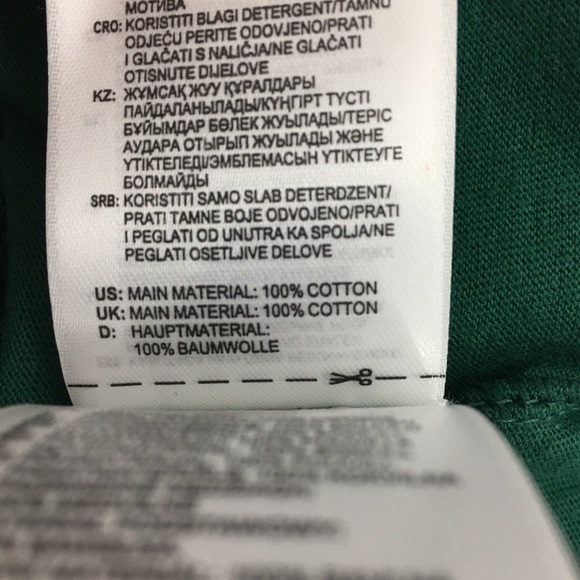 Adidas Men’s 2XL plus green white 3 stripes shirt - Picture 8 of 8